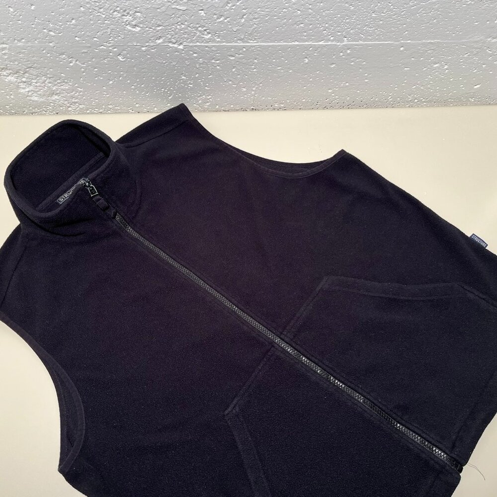 Structure Men's Vintage Zipper Fleece Vest